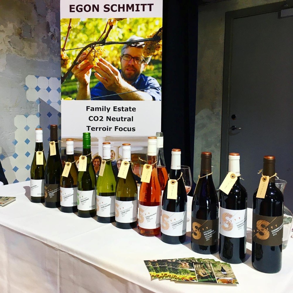 Egon Schmitts vine skabte stor begejstring på German Wine Day.